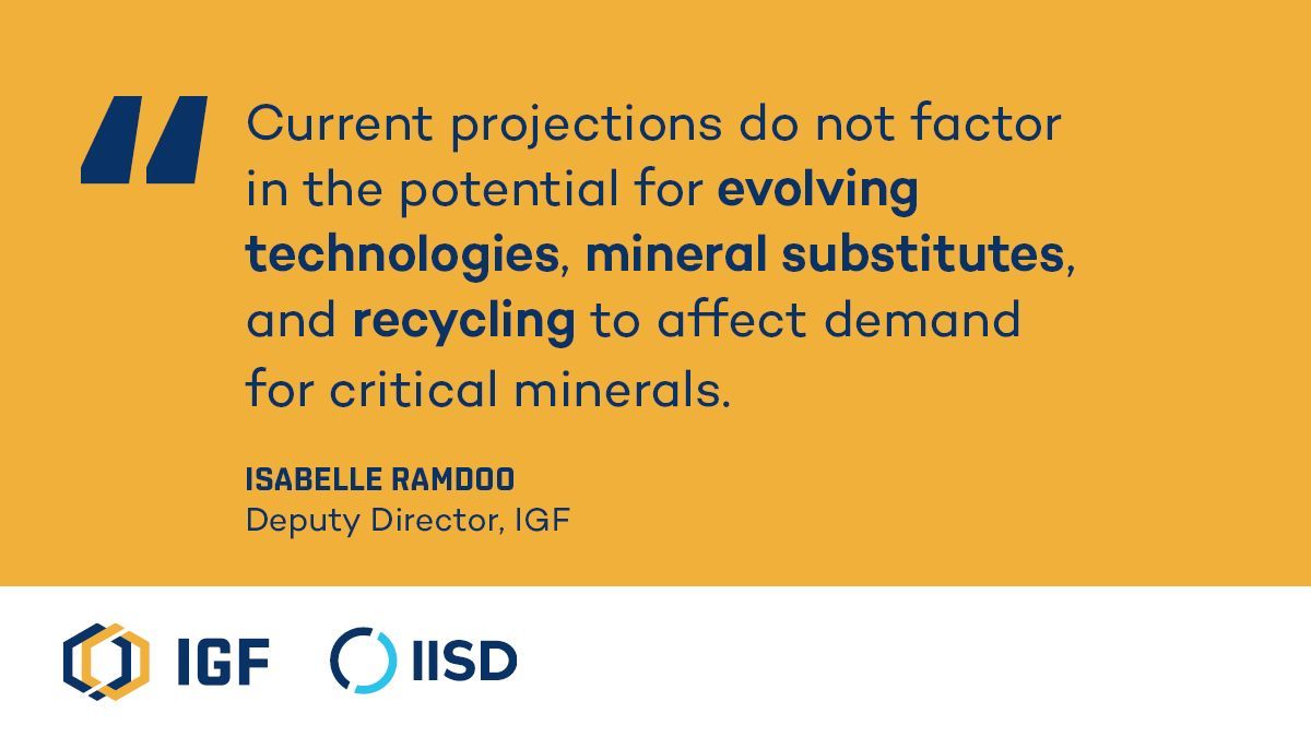 Critical Minerals Trends: Broad strokes becoming clear, details difficult to predict